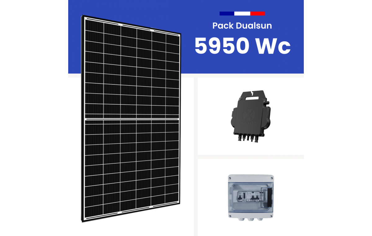Kit Solaire Autoconsommation Français 5950W - Micro onduleurs APS