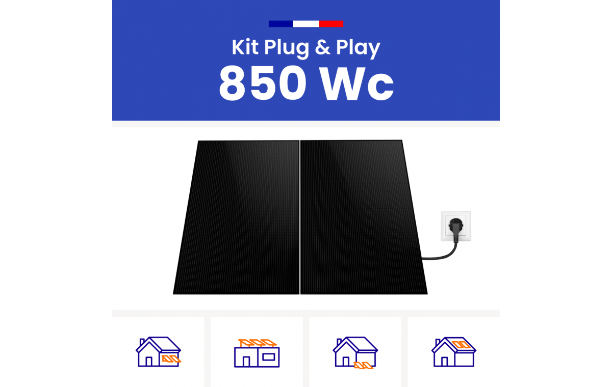 Kit Solaire Autoconsommation DUALSUN 850W