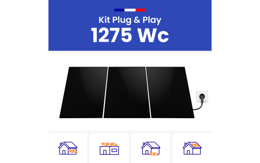 Kit Solaire Autoconsommation DUALSUN 1275W