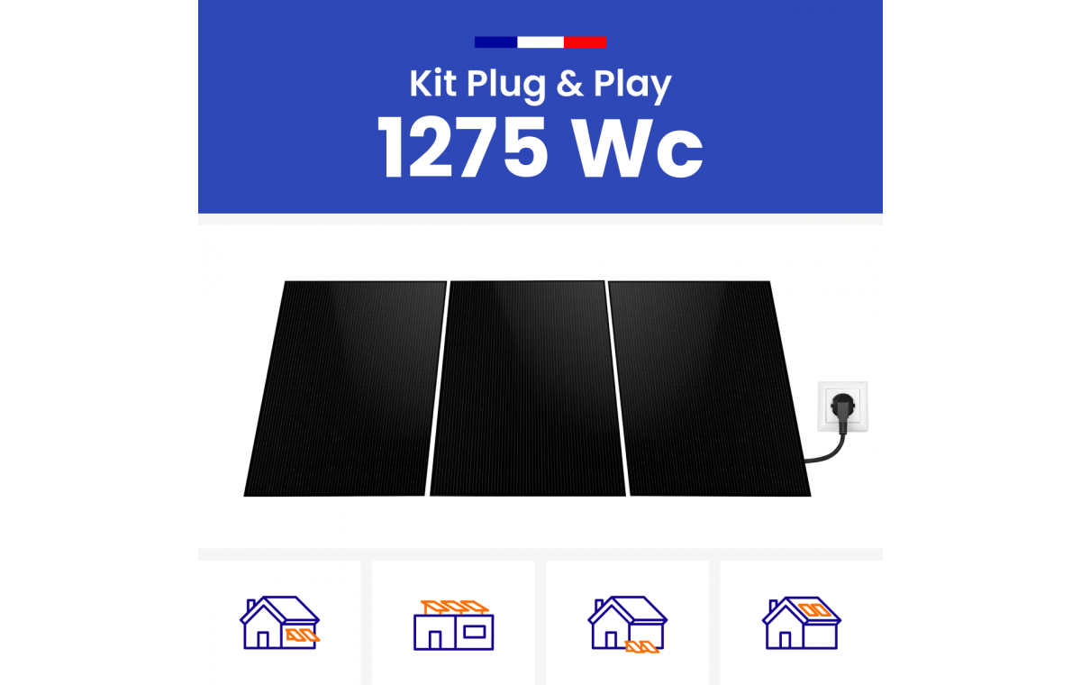 Kit Solaire Autoconsommation DUALSUN 1275W