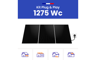 Kit Solaire Autoconsommation DUALSUN 1275W