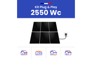 Kit Solaire Autoconsommation DUALSUN 2550W