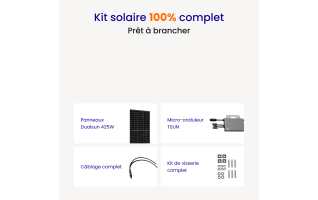 Kit Solaire Autoconsommation DUALSUN 2550W