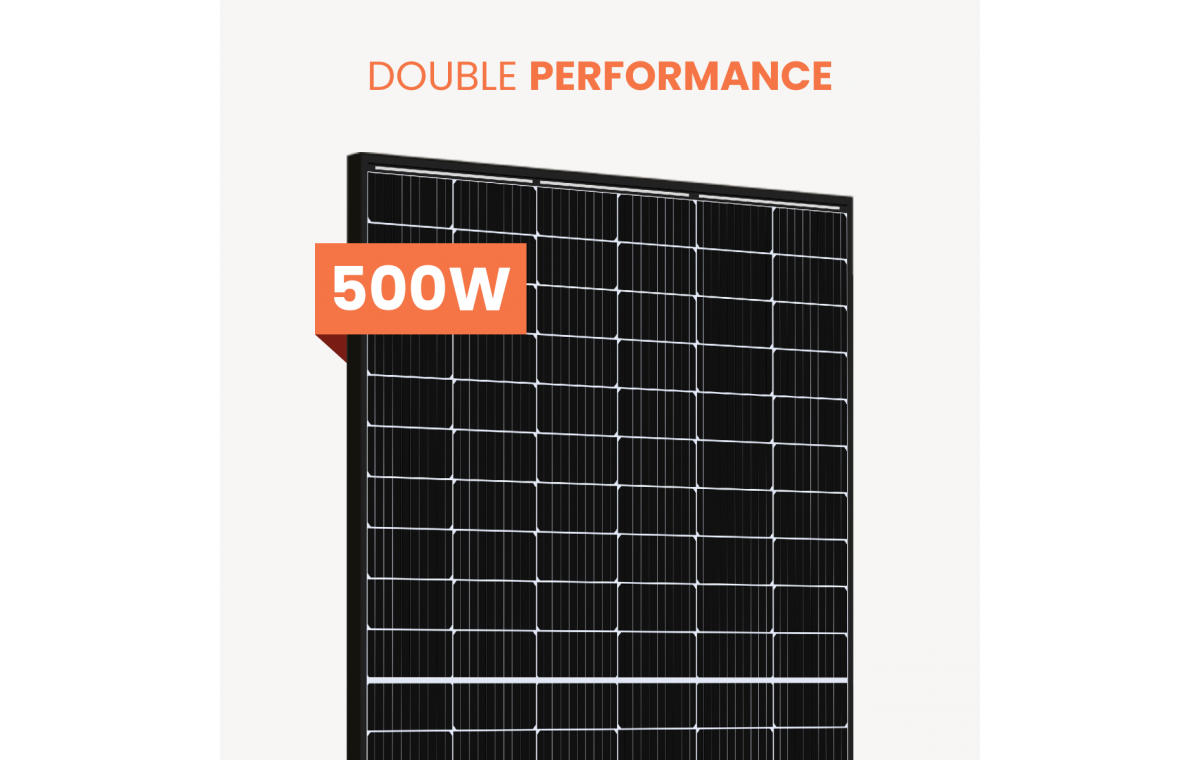 Panneau solaire Amerisolar 500Wc Bifacial