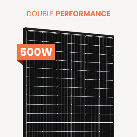 Panneau solaire MK-SUN bifacial 500Wc