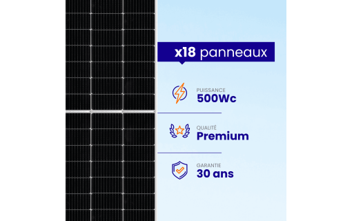 Installation de 9000Wc - Pose incluse