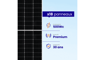 Installation de 9000Wc - Pose incluse
