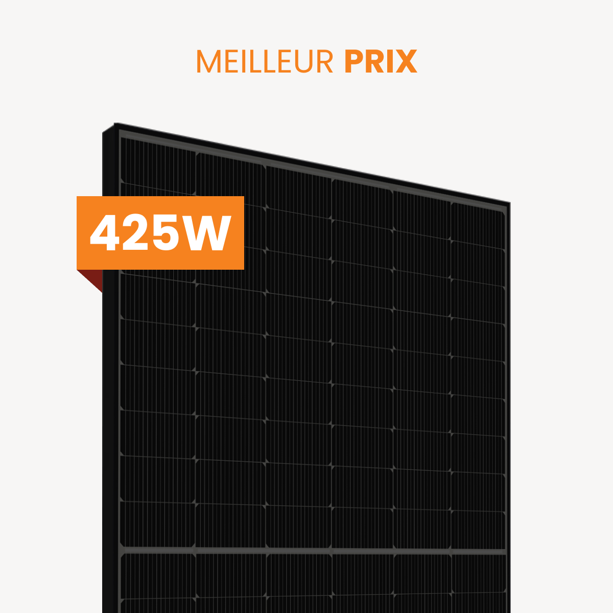Panneau solaire Amerisolar monocristallin 425Wc