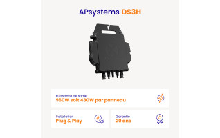 Kit solaire autoconsommation Amerisolar 3000Wc