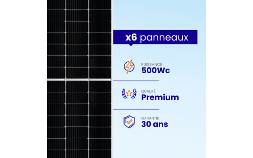 Installation de 3000Wc - Pose incluse