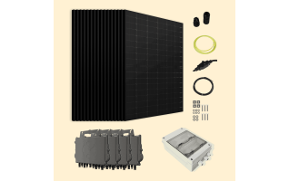 Kit Solaire Autoconsommation Français 6800W Triphasé - Micro onduleurs APS