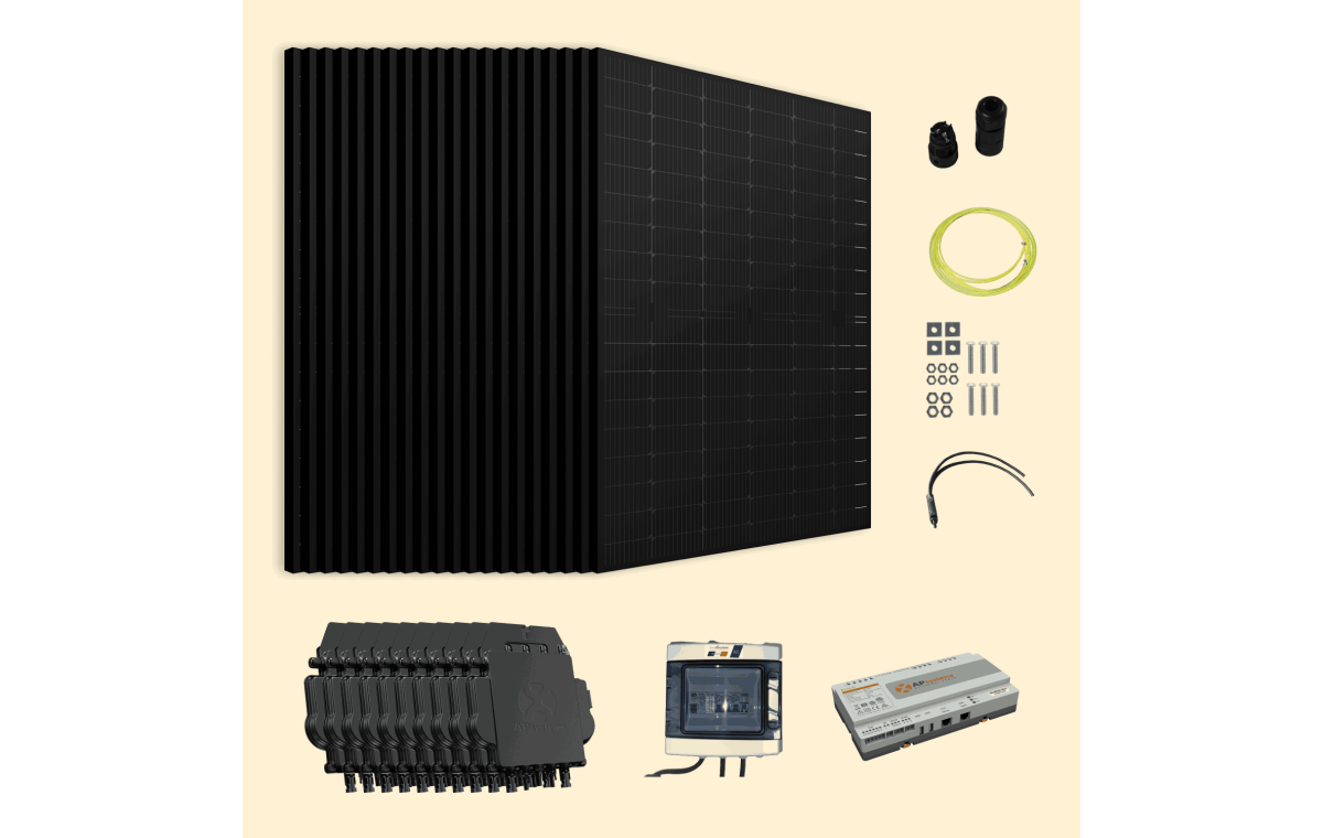 Kit Solaire Autoconsommation Français 8500W - Micro onduleurs APS