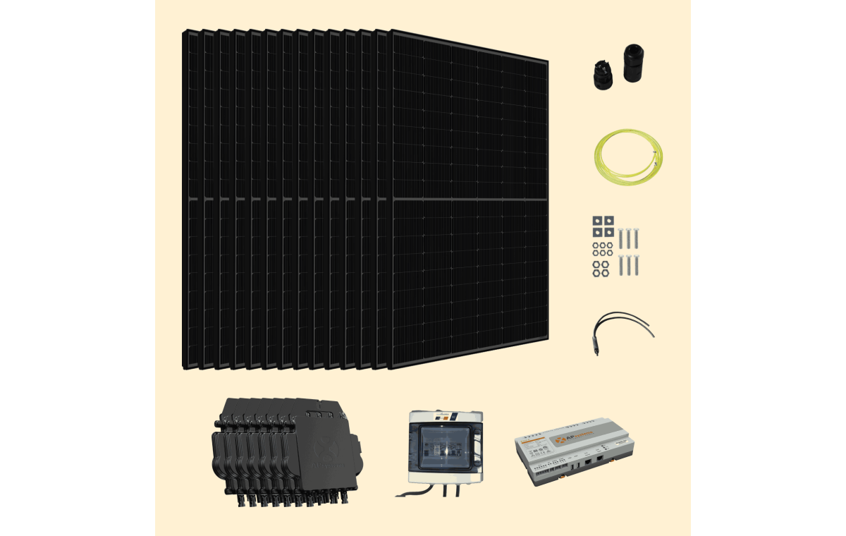Kit solaire autoconsommation Amerisolar 7000Wc