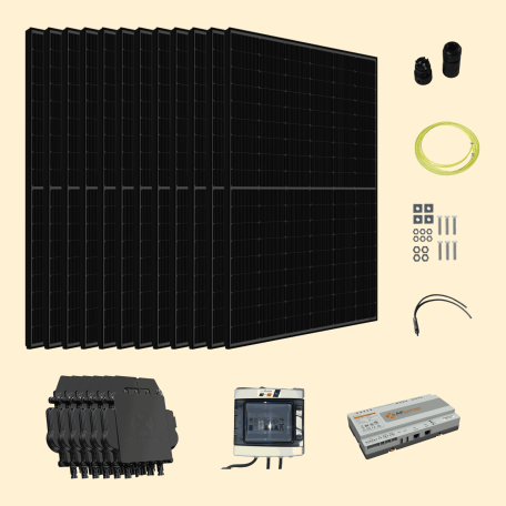 Kit solaire autoconsommation Amerisolar 6000Wc