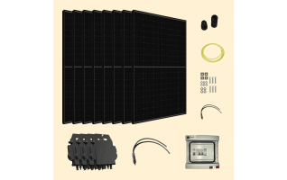 Kit solaire autoconsommation Amerisolar 4000Wc