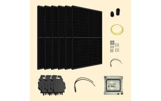 Kit solaire autoconsommation Amerisolar 3000Wc