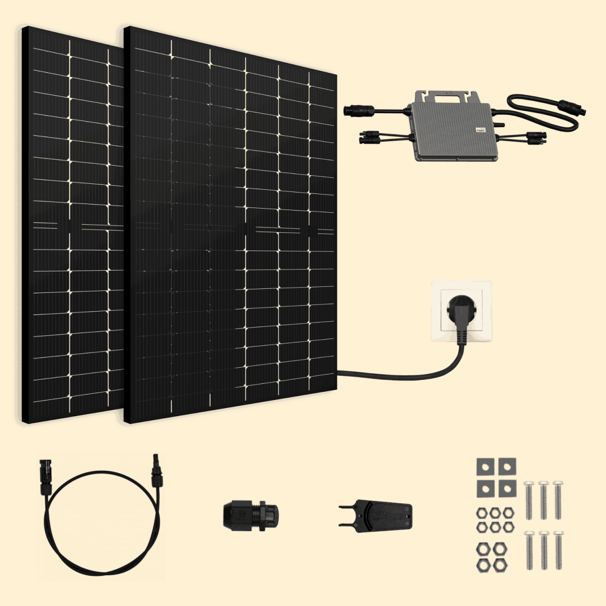 Kit Solaire Autoconsommation DUALSUN 850W