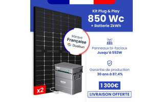Pack Zendure + Dualsun 2PV