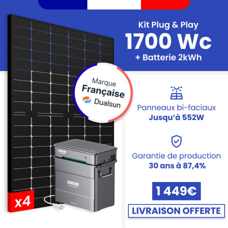 Pack Zendure + Dualsun 4PV