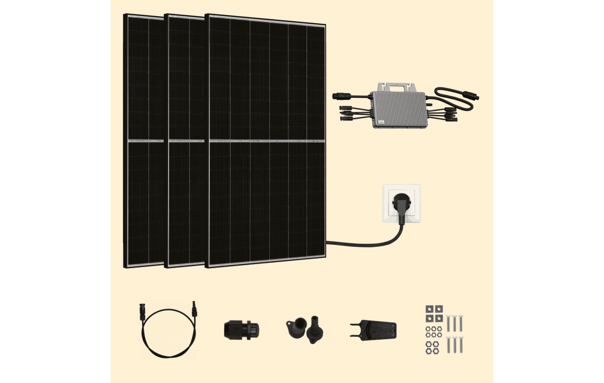 Kit Solaire plug and play JA Solar 1260Wc