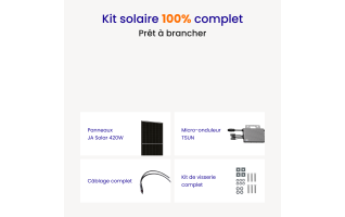 Kit Solaire plug and play JA Solar 1260Wc