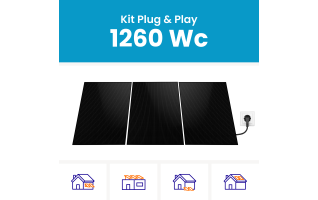 Kit Solaire plug and play JA Solar 1260Wc