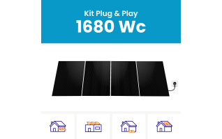 Kit Solaire plug and play JA Solar 1680Wc