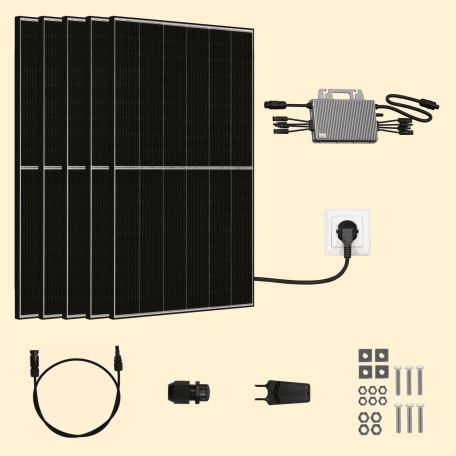 Kit Solaire plug and play JA Solar 1680Wc Kit Solaire plug and play JA Solar 1680Wc