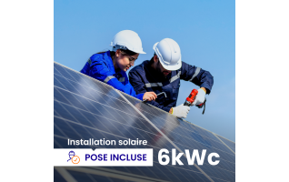 Installation de 6000Wc - Pose incluse