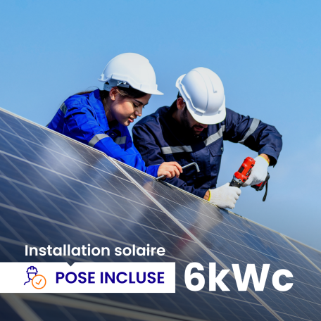 Installation de 6000Wc - Pose incluse Installation de 6000Wc - Pose incluse