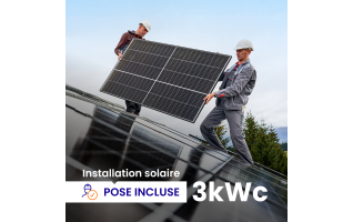 Installation de 3000Wc - Pose incluse