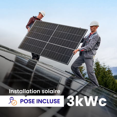 Installation de 3000Wc - Pose incluse