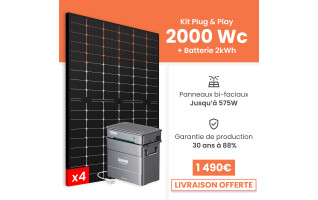 Pack Zendure + Amerisolar 4PV