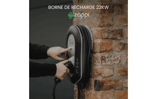 Borne de recharge Zappi Triphasé