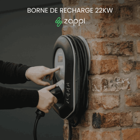 Borne de recharge Zappi Triphasé