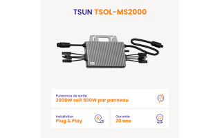Kit Solaire 1800W Meilleur Prix - Micro onduleurs APS
