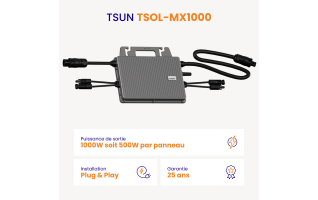 Kit solaire Plug & Play Amerisolar 900W