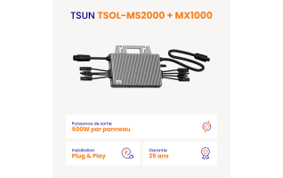 Kit solaire Plug & Play Amerisolar 2700W