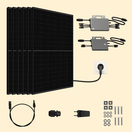 Kit solaire Plug & Play Amerisolar 2700W Kit solaire Plug & Play Amerisolar 2700W