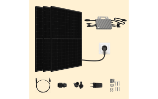 Kit solaire Plug & Play Amerisolar 1500W