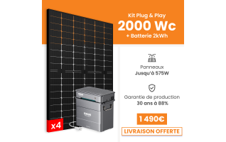 Pack Zendure + Amerisolar 4PV