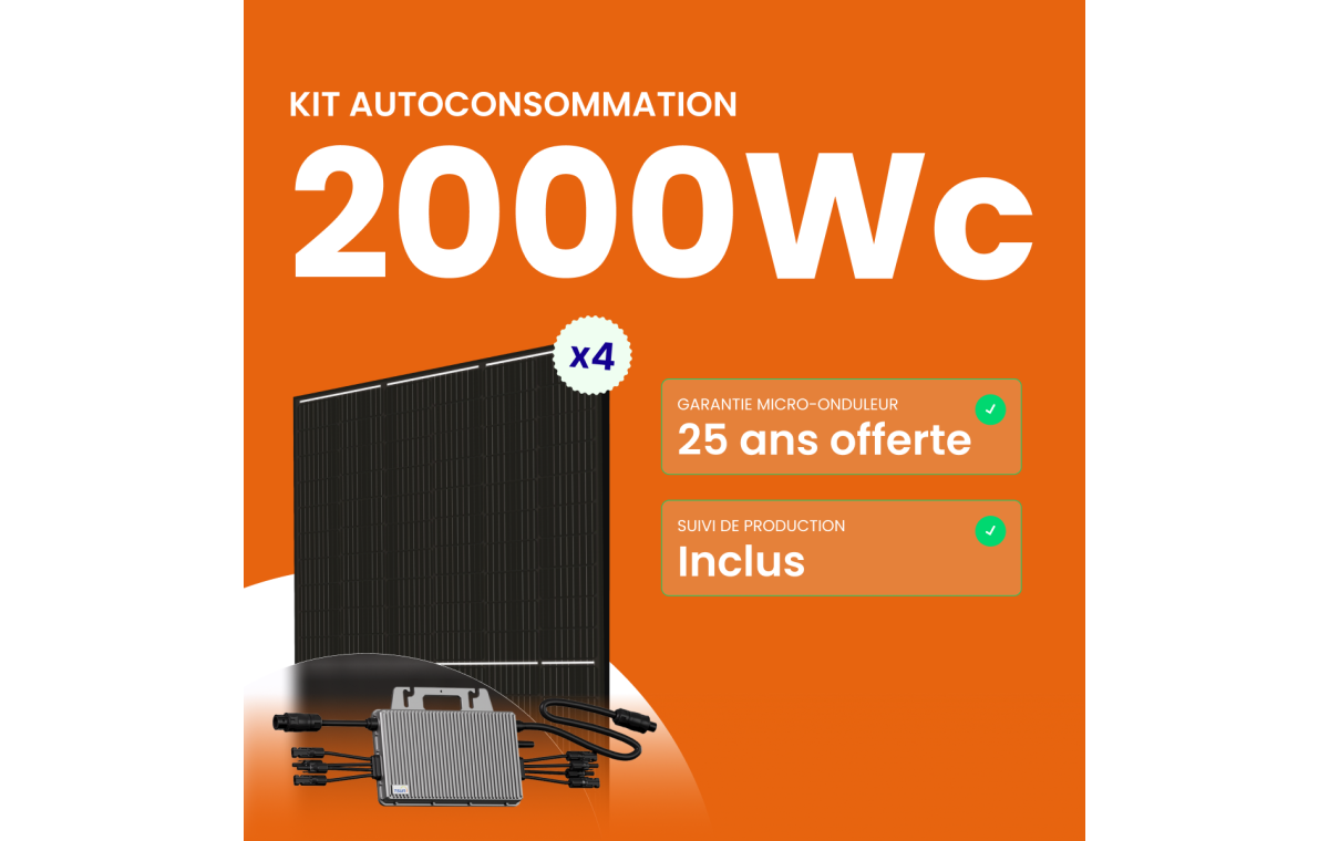 Kit Solaire 2000W Meilleur Prix - Micro onduleurs TSUN