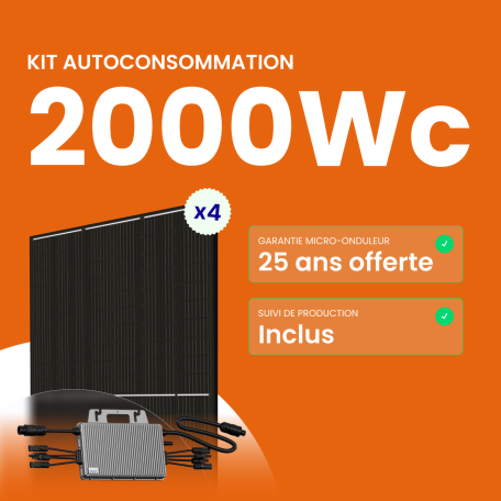 Kit Solaire 2000W Meilleur Prix - Micro onduleurs TSUN