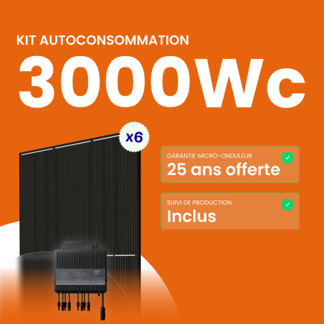 Kit Solaire 3000W Meilleur Prix - Micro onduleurs TSUN