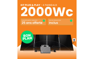 Kit solaire Plug & Play Amerisolar 2000W