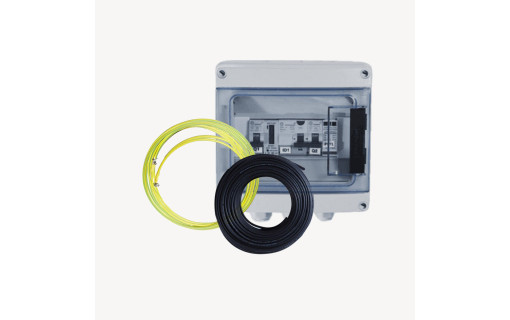 Pack Raccordement électrique Monophasé - Pour 4 à 8 PV