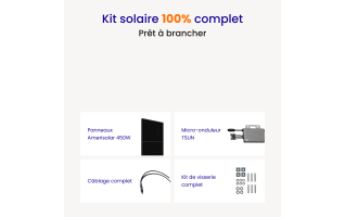 Kit Solaire 1800W Meilleur Prix - Micro onduleurs APS