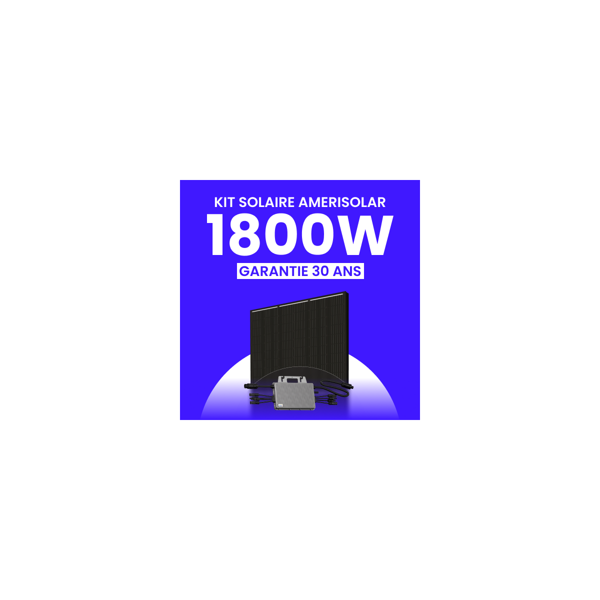 Kit Solaire 1800W Meilleur Prix - Micro onduleurs APS