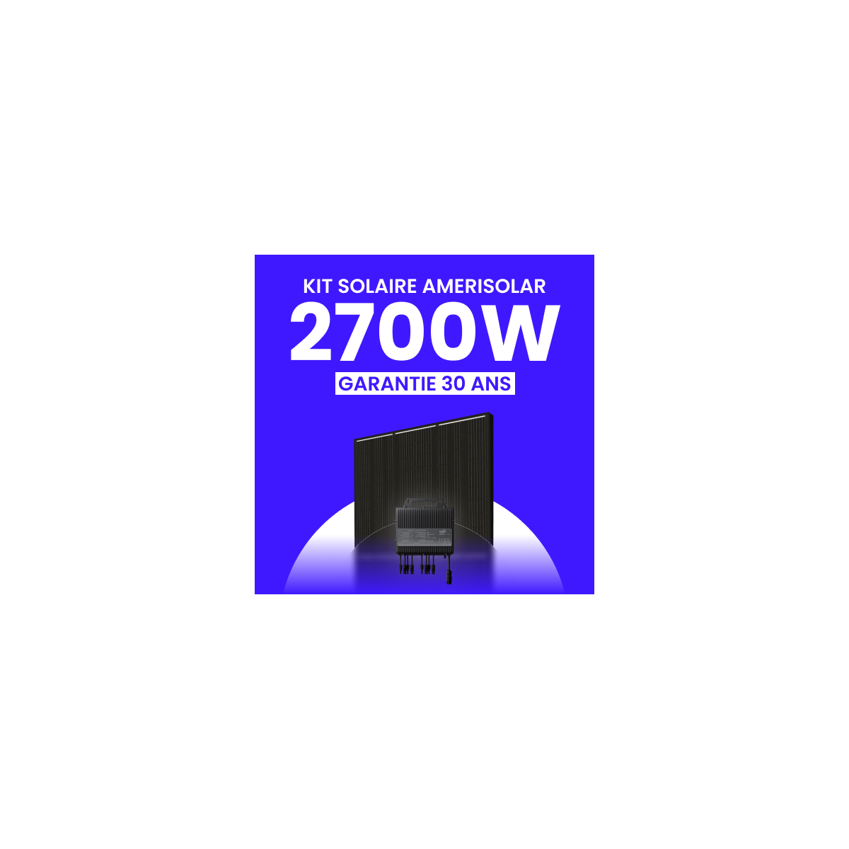 Kit Solaire 2700W Meilleur Prix - Micro onduleurs TSUN