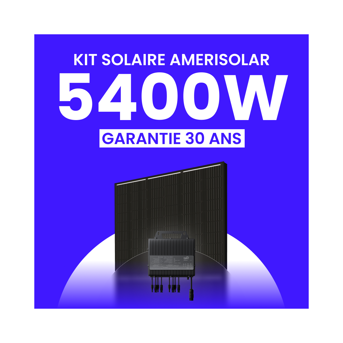Kit Solaire 5400W Meilleur Prix - Micro onduleurs TSUN